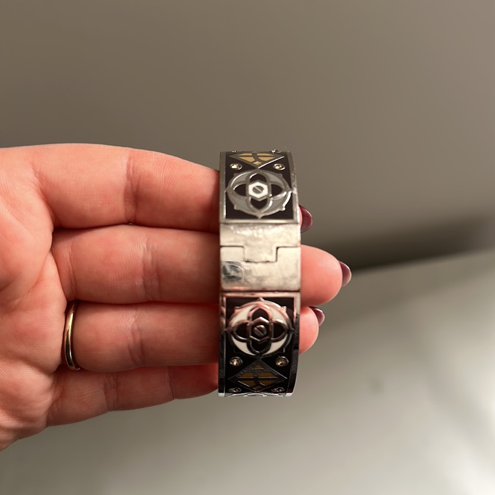 Henri Bendel Silver Bangle - image 2